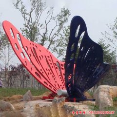 公園蝴蝶不銹鋼雕塑
