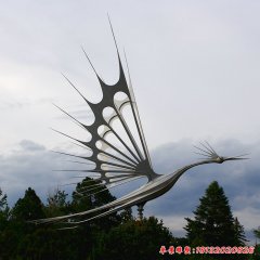 不銹鋼鳥雕塑