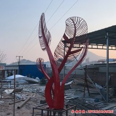 萬(wàn)科地產(chǎn)景觀(guān)不銹鋼羽毛