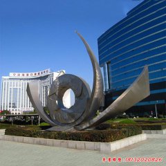 不銹鋼抽象景觀雕塑
