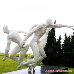 不銹鋼公園運(yùn)動(dòng)人物雕塑