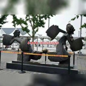 人物雕塑 人物銅雕塑