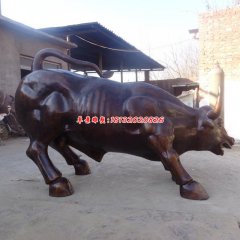 大型銅雕牛