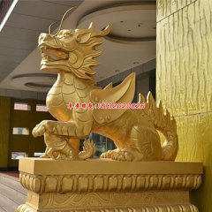 帶翅膀的銅麒麟