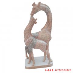 動物雕塑長頸鹿