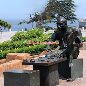 銅雕廣場(chǎng)雕塑