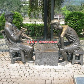 廣場(chǎng)鑄銅雕塑