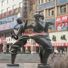 人物銅雕塑城市銅雕塑