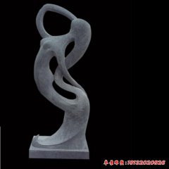 抽象石雕美女
