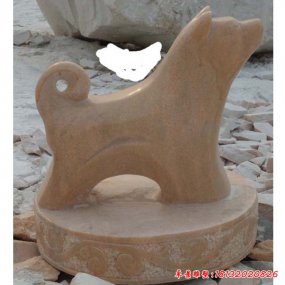 石雕抽象十二生肖