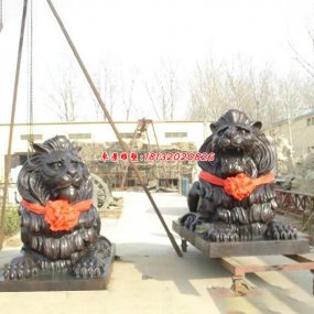 匯豐銅獅子進(jìn)忠