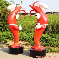 玻璃鋼龍蝦雕塑