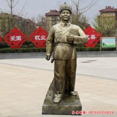 玻璃鋼雷鋒塑像