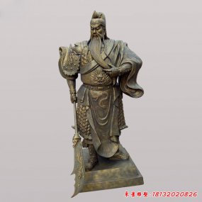 玻璃鋼關(guān)帝塑像