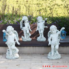 玻璃鋼天使人物雕塑