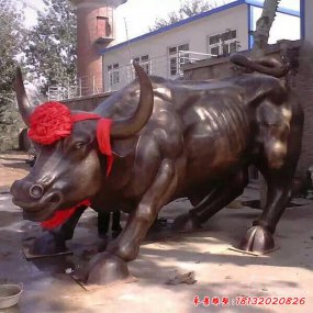 古代銅牛雕塑