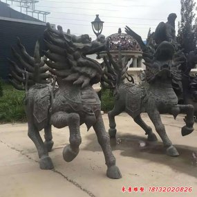麒麟鑄銅雕塑