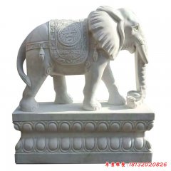 石雕大象雕塑