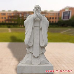 孔子塑像進校園
