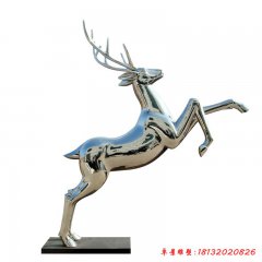 不銹鋼公園動物雕塑