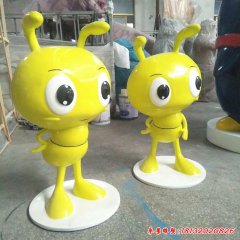 玻璃鋼螞蟻卡通雕塑