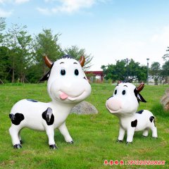 玻璃鋼卡通牛