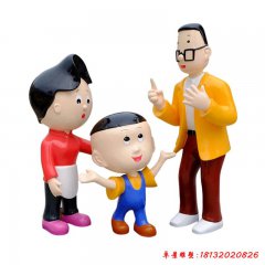 玻璃鋼卡通人物雕塑