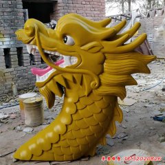 玻璃鋼雕塑景觀噴水龍