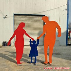 抽象人物玻璃鋼雕塑