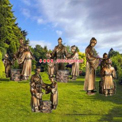 校園玻璃鋼雕塑