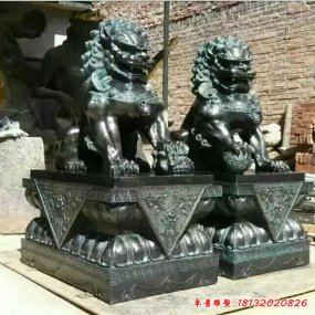 鎮(zhèn)宅化煞銅獅子