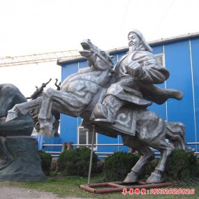成吉思汗廣場(chǎng)銅雕