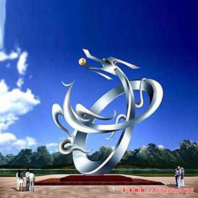 動(dòng)物抽象雕塑 不銹鋼雕塑