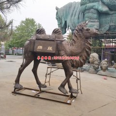 駱駝銅雕塑