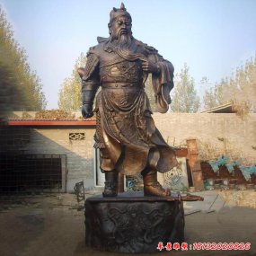 巨型關公銅雕